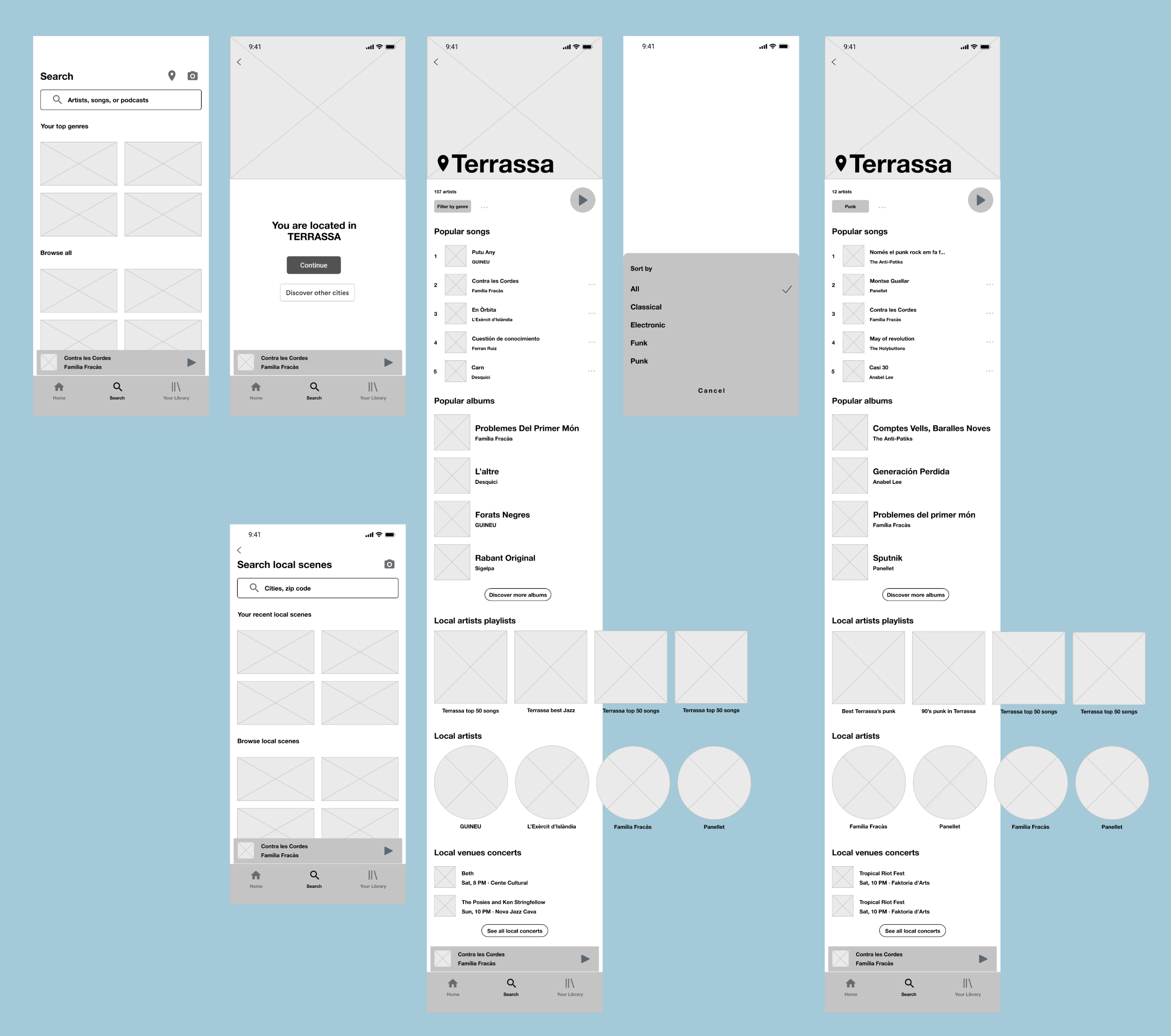 Wireframes