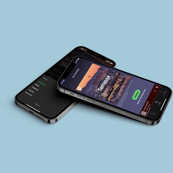 Spotify Local Scene feature mockup